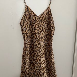 Vintage satin slip dress